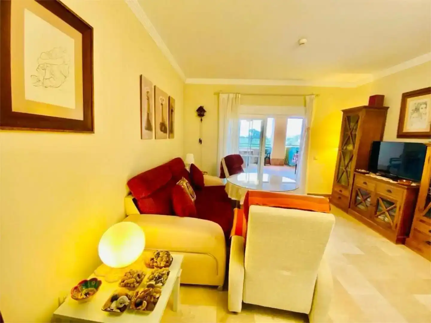 Wohnzimmer von Wohnung zum Verkauf in Isla Canela