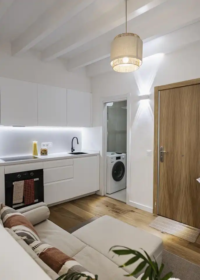 Cocina de Piso en venta en  Palma de Mallorca con Aire acondicionado, Terraza y Amueblado