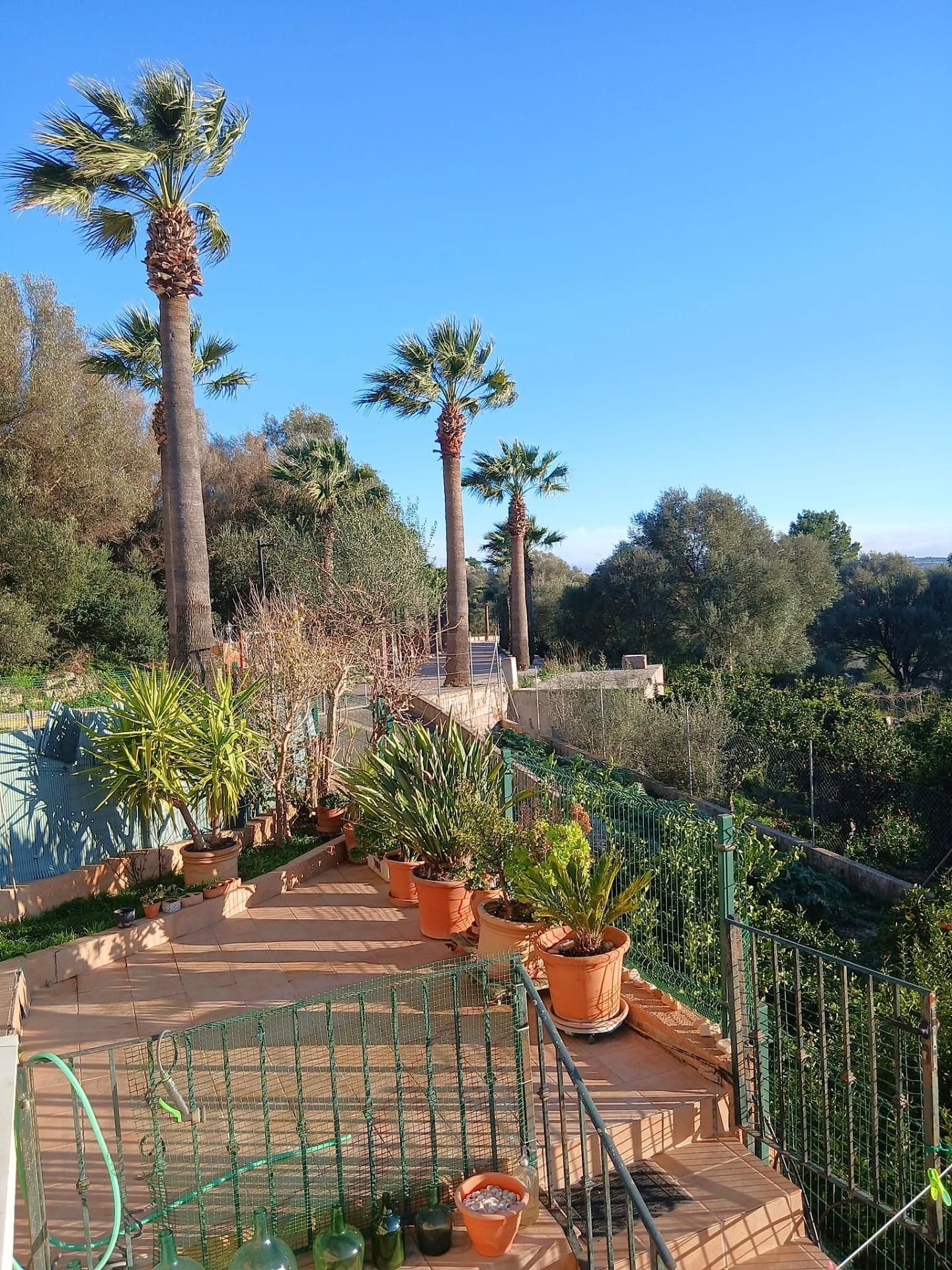 Garten von Erdgeschoss zum Verkauf in Santa Margalida mit Klimaanlage, Privatgarten und Terrasse