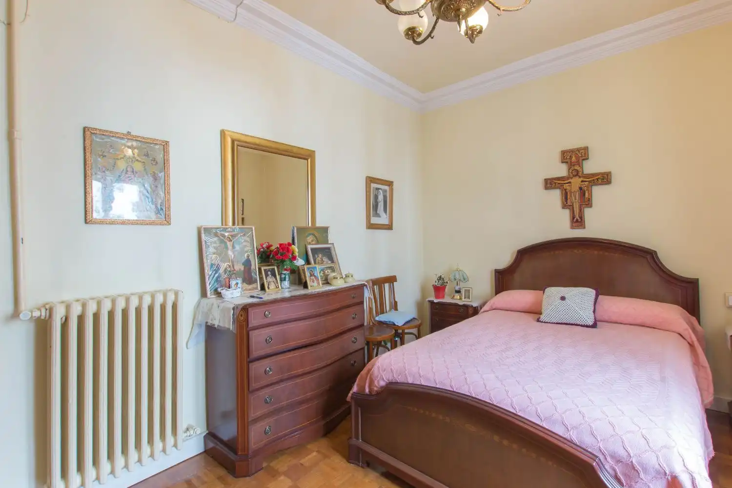 Bedroom of Flat for sale in  Pamplona / Iruña  with Heating and Balcony