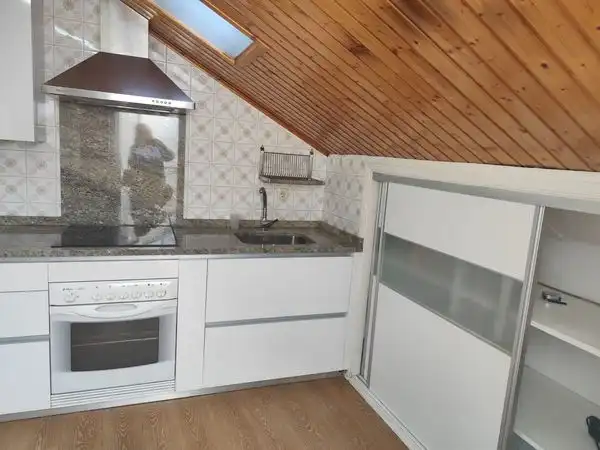 Cocina de Ático en venta en Vigo  con Terraza