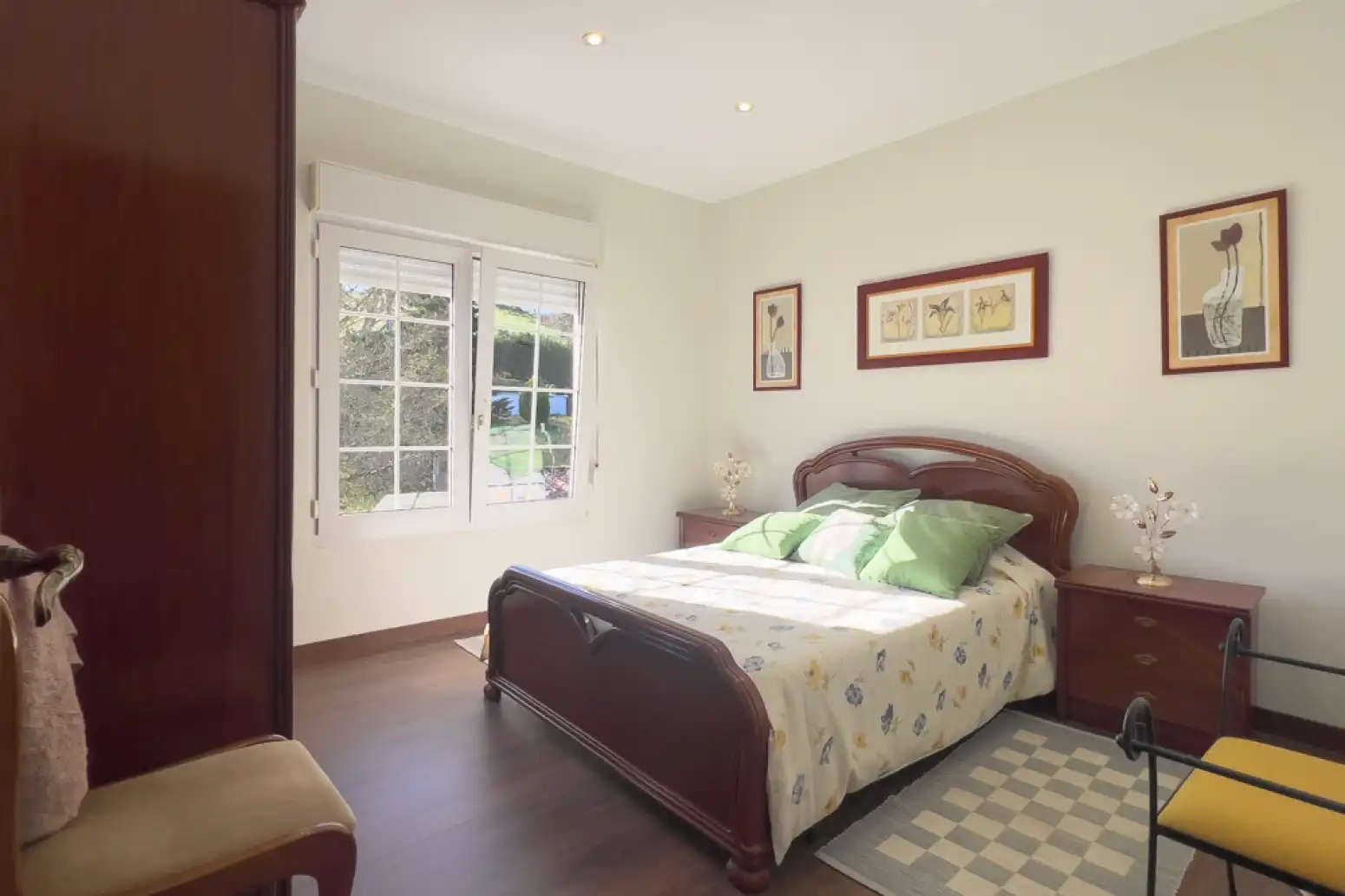 Bedroom of Houses for sale in Cartes  with Heating, Parquet flooring and Terrace