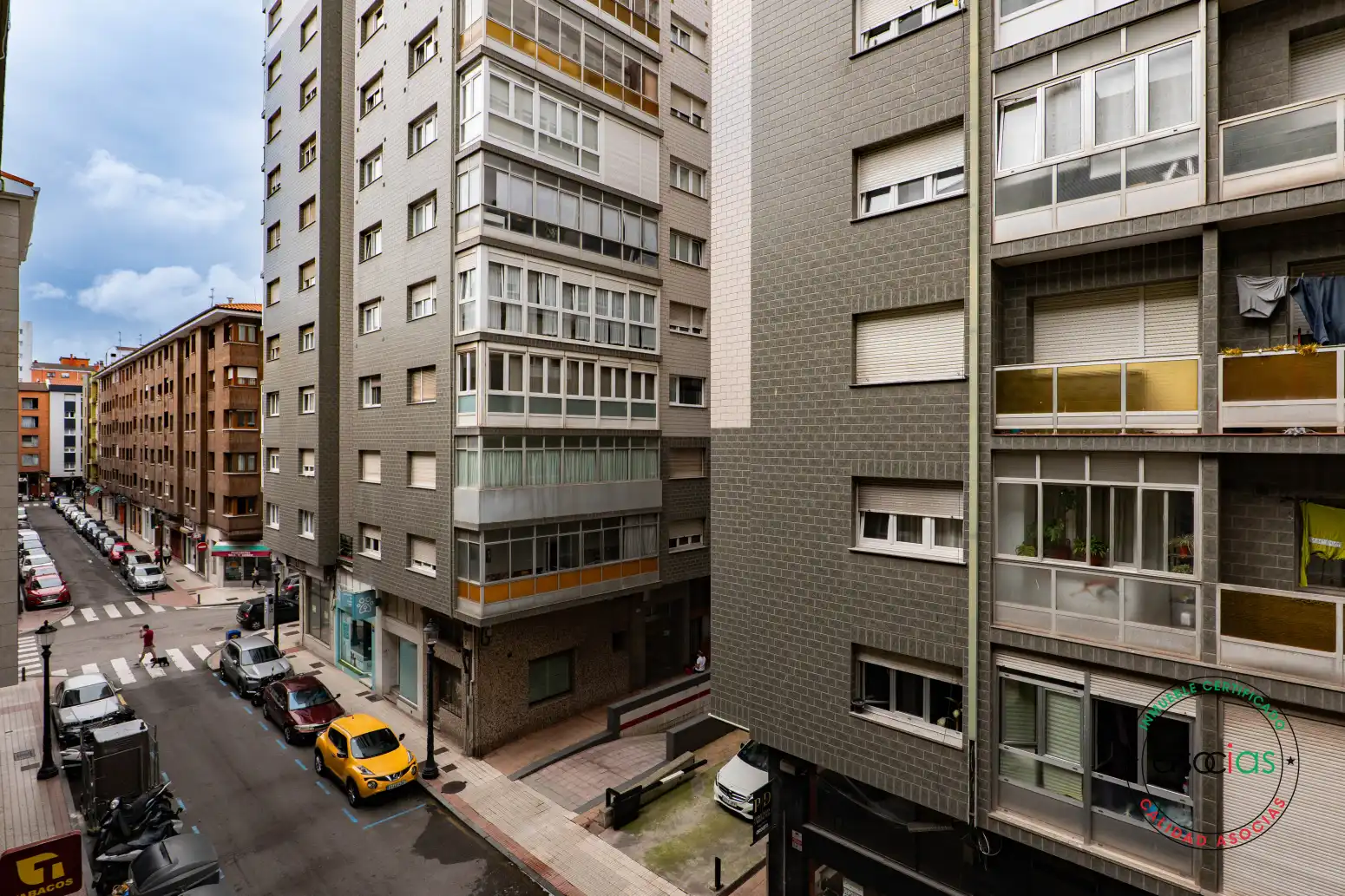 Vista exterior de Piso en venta en Gijón  con Calefacción