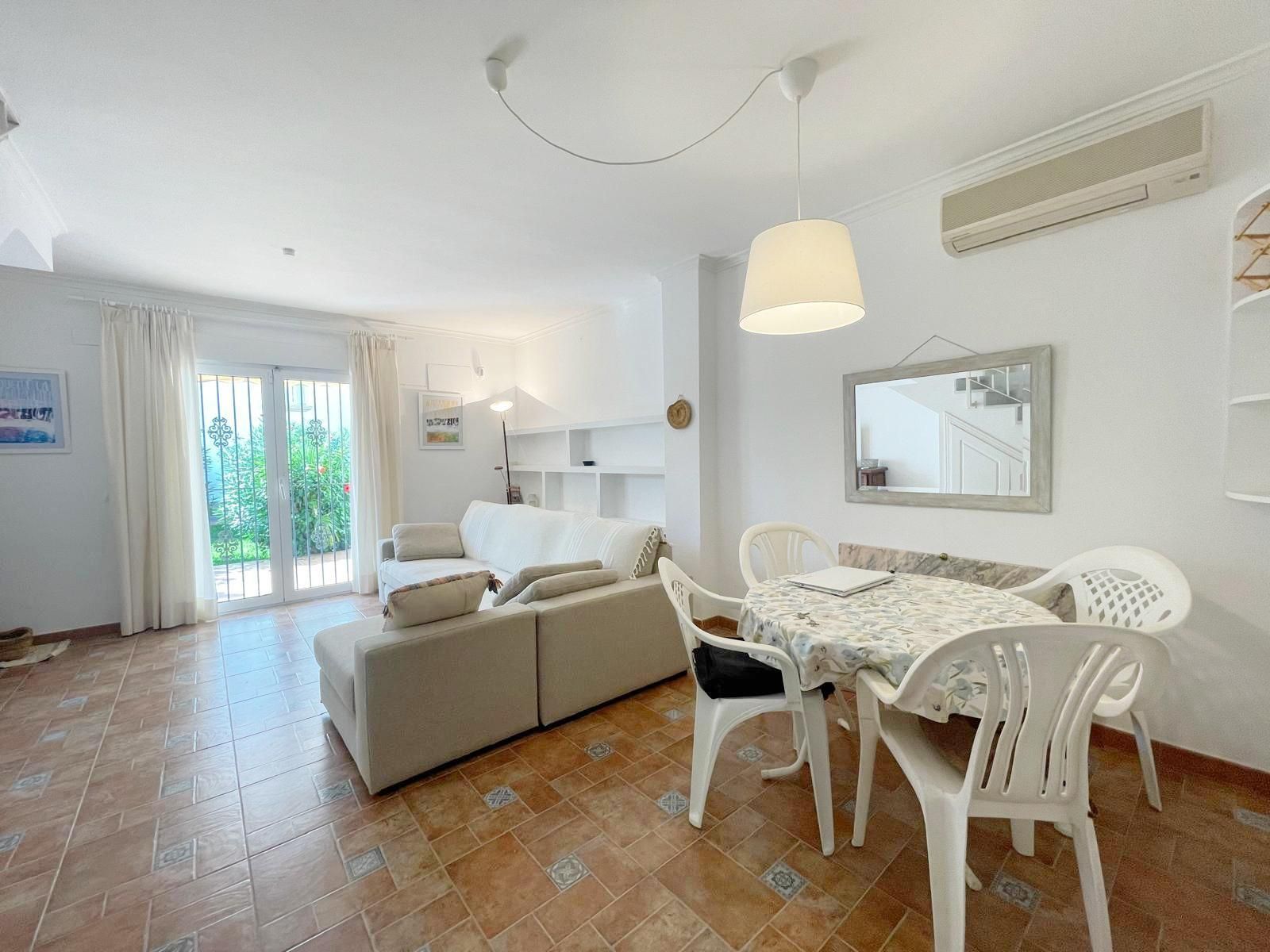Living room of Duplex to rent in Dénia  with Air Conditioner, Private garden and Terrace