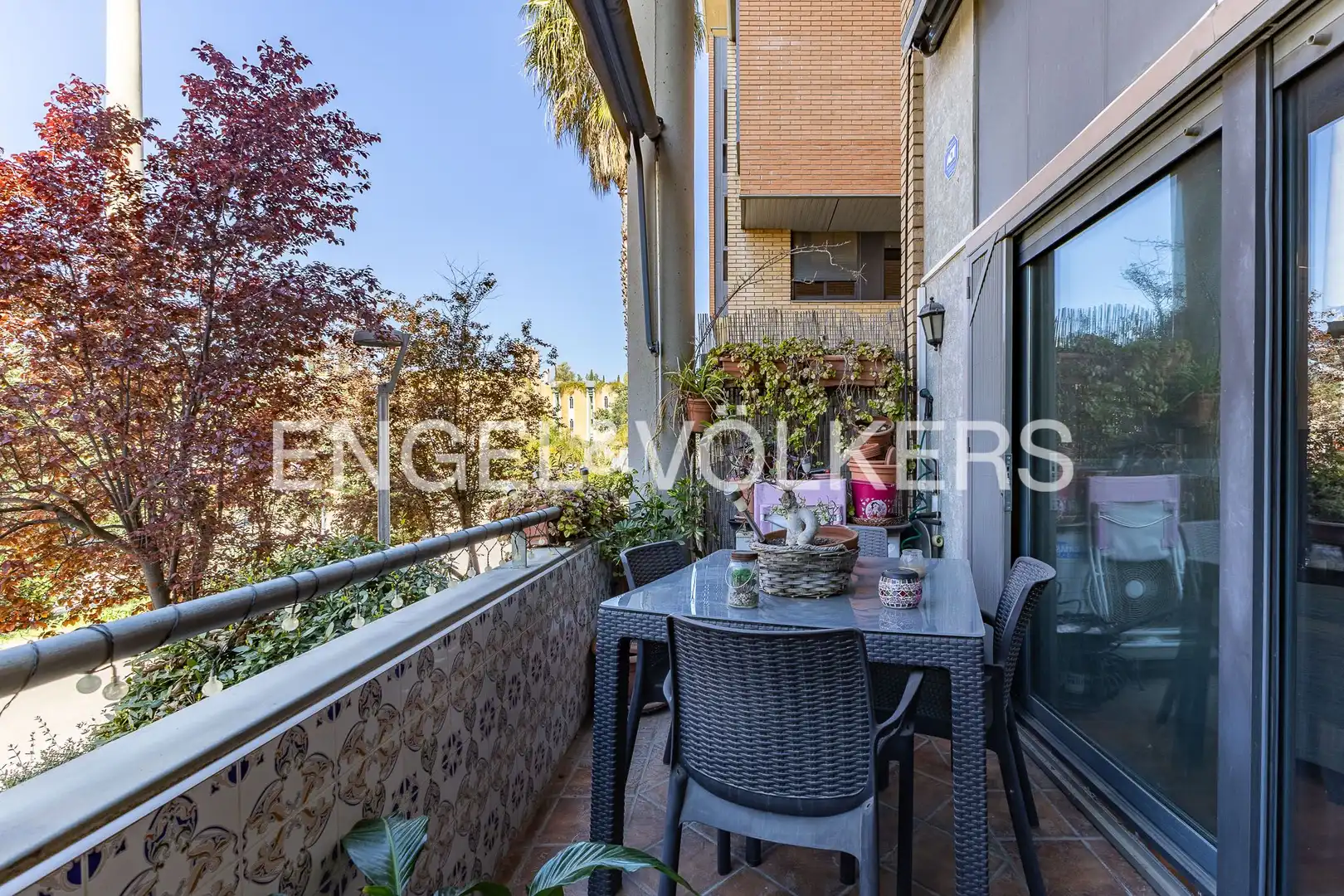 Terraza de Dúplex en venta en Sant Just Desvern con Aire acondicionado, Calefacción y Jardín privado