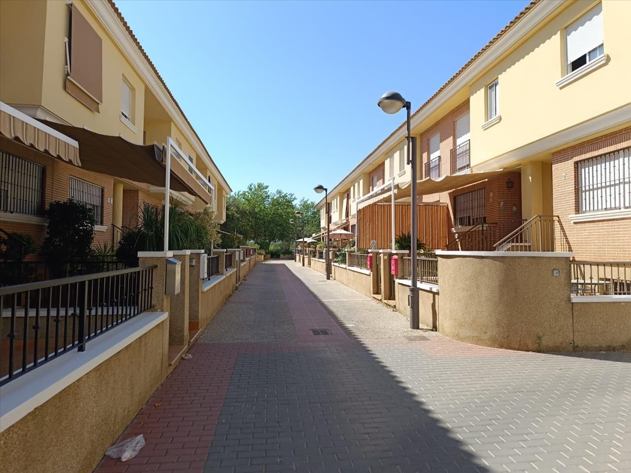Exterior view of Single-family semi-detached for sale in  Murcia Capital  with Alarm