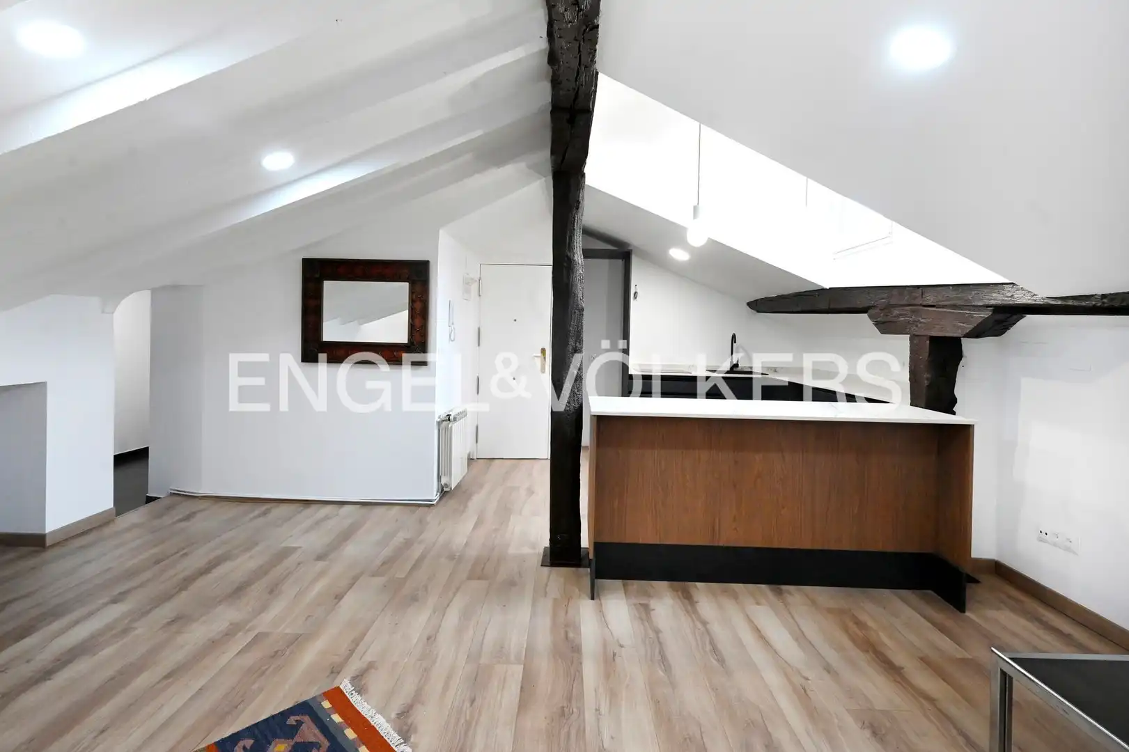 Cocina de Ático en venta en Santander con Calefacción, Parquet y Balcón