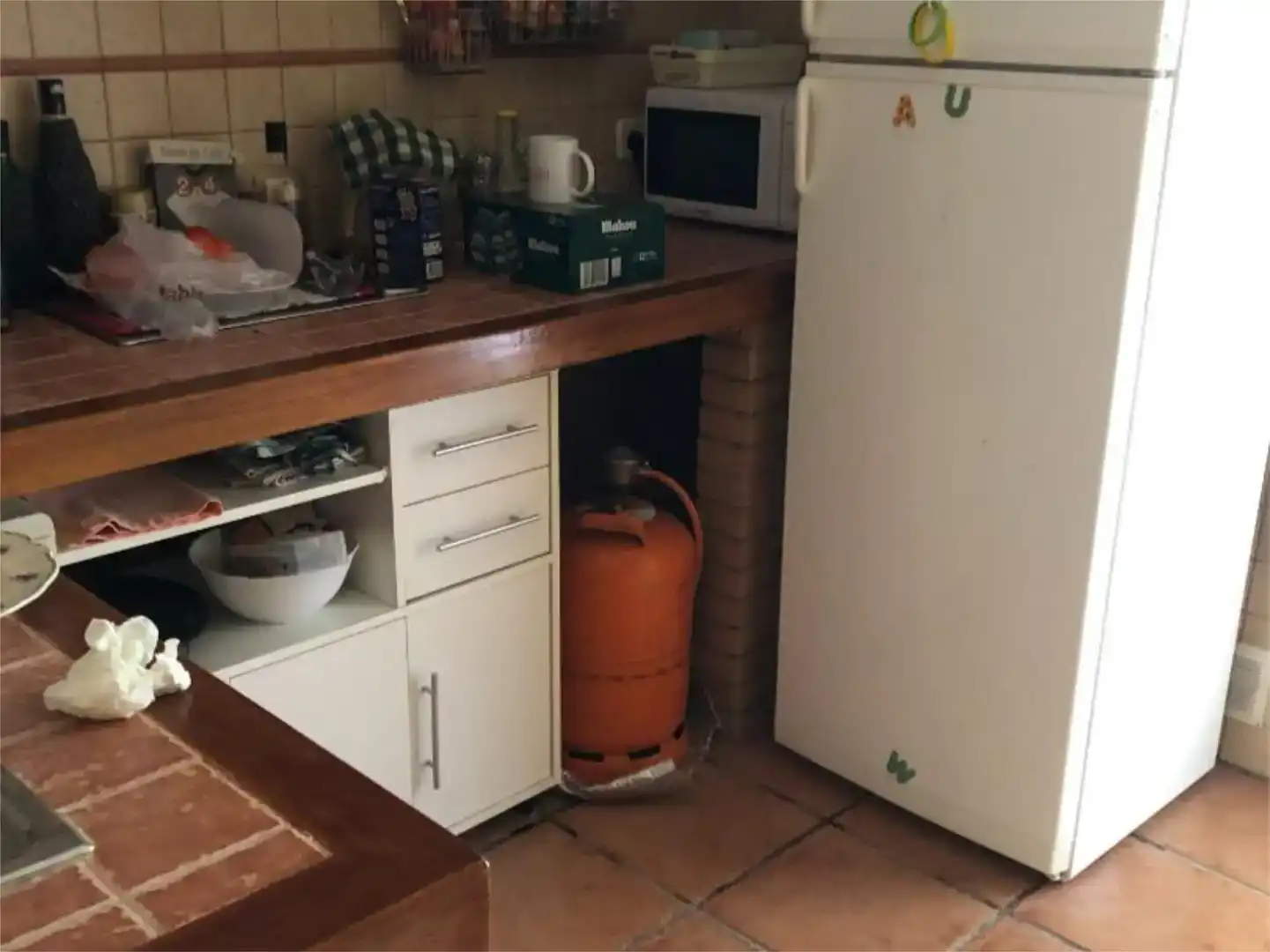Cocina de Piso en venta en Villar de Cañas con Jardín privado, Trastero y Piscina