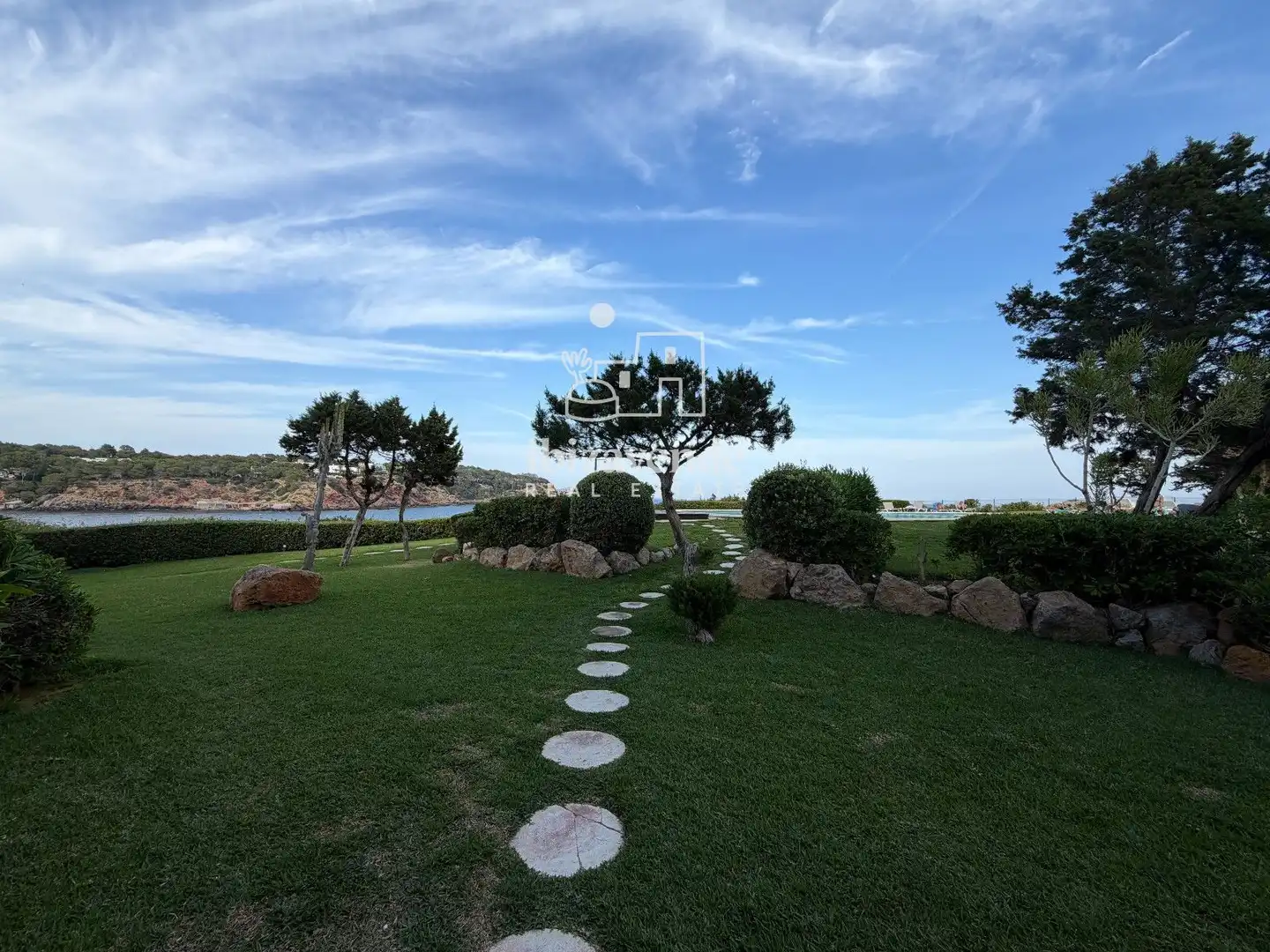 Garden of Flat for rent in Santa Eulària des Riu  with Air Conditioner, Terrace and Swimming Pool