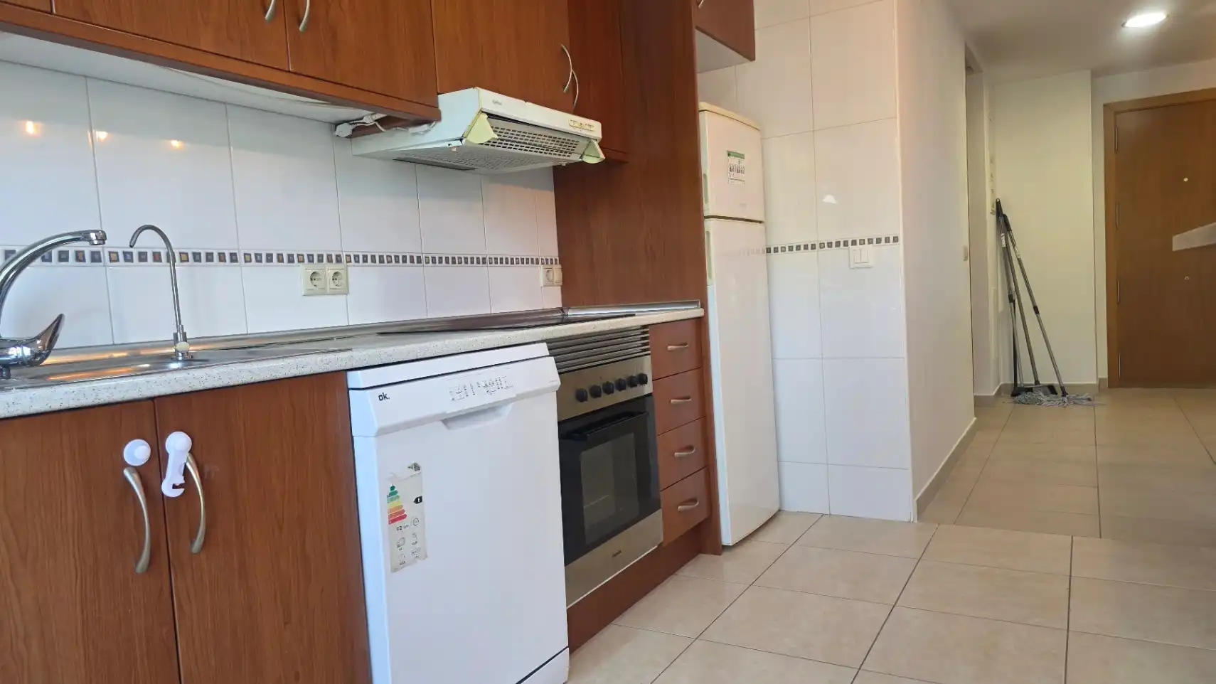 Kitchen of Flat for sale in Pedreguer  with Air Conditioner, Heating and Terrace
