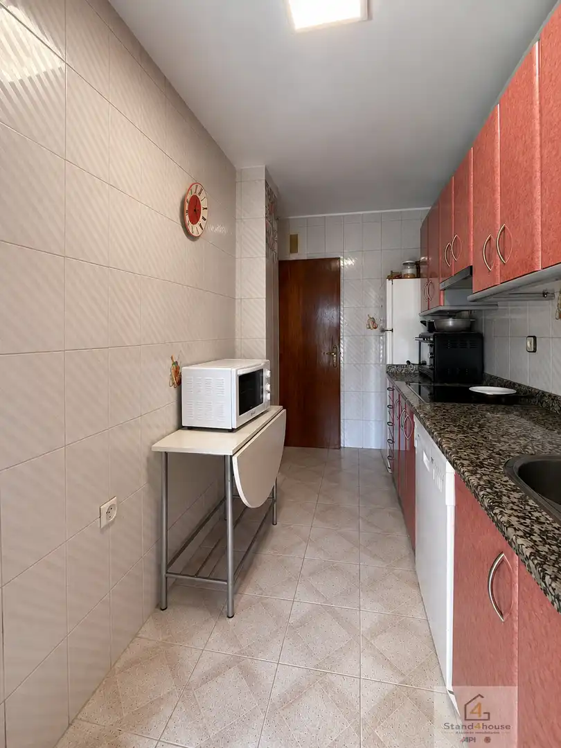 Kitchen of Flat for sale in Bollullos Par del Condado  with Air Conditioner, Heating and Furnished