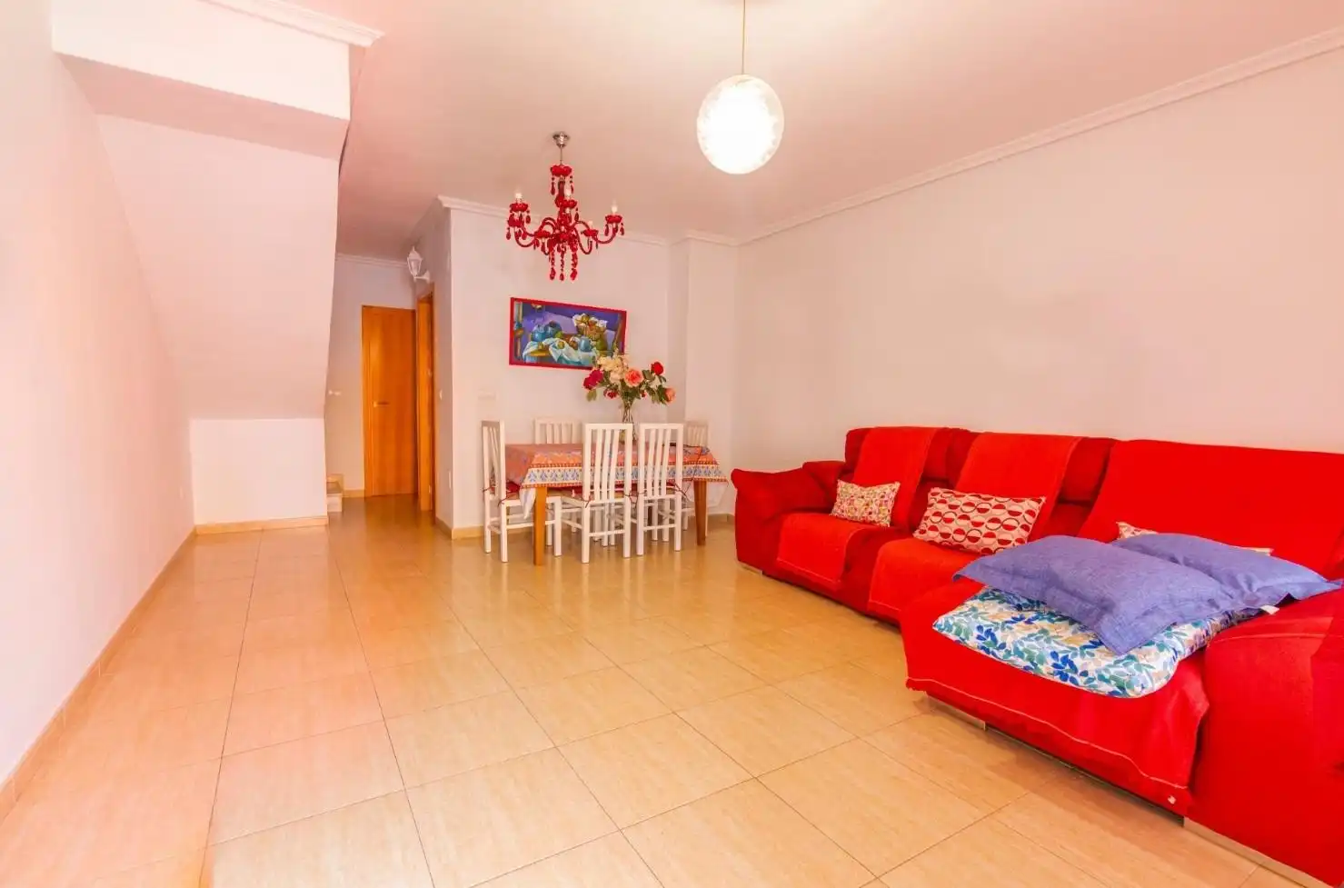 Casa amb terrassa en venda a Calle HISPASAT, imagen 4