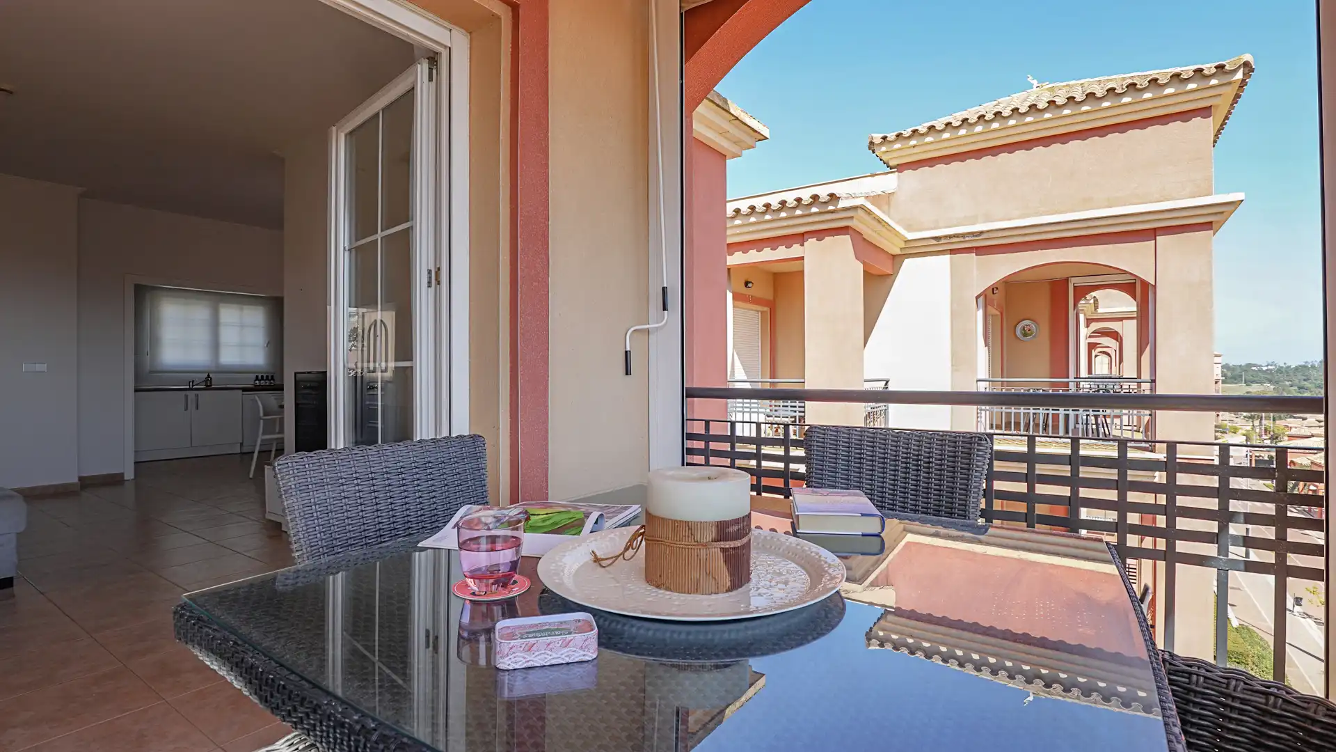 Terrace of Apartments for rent in Islantilla  with Air Conditioner, Heating and Terrace