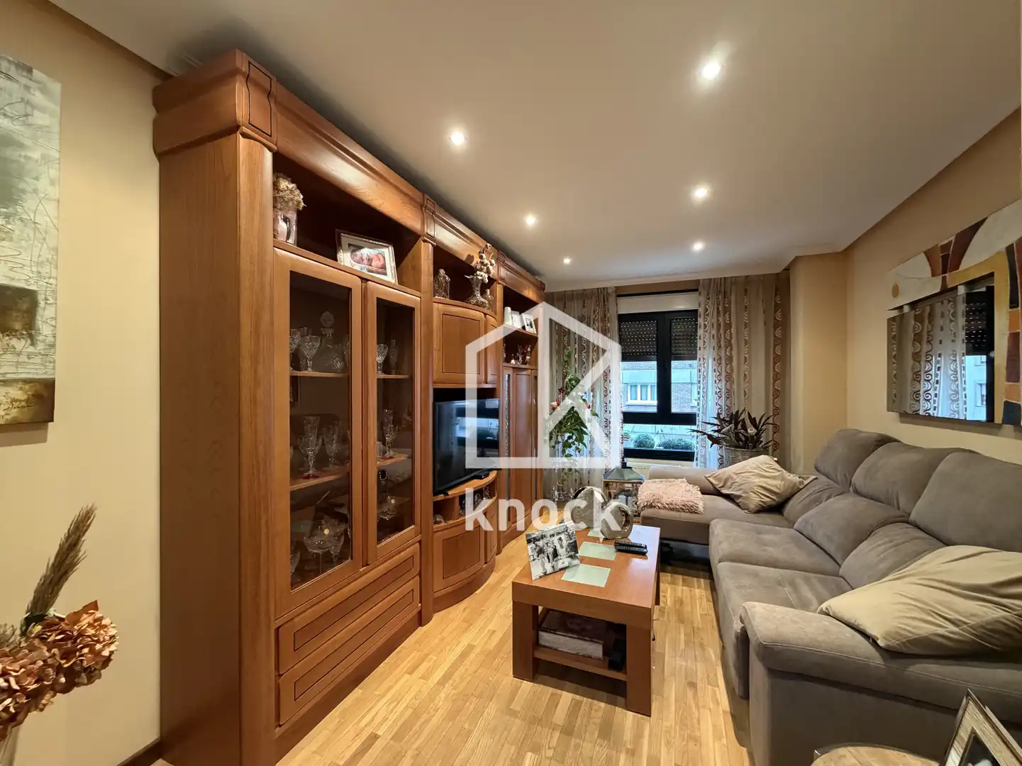 Sala de estar de Piso en venta en Langreo con Calefacción