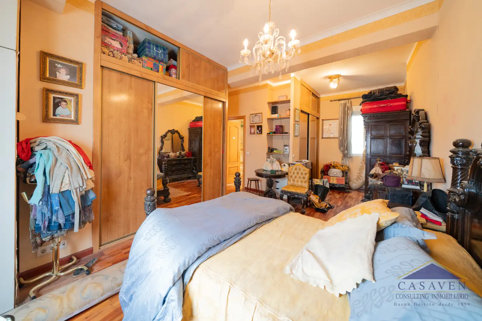 Schlafzimmer von Wohnung zum Verkauf in Madrid mit Heizung