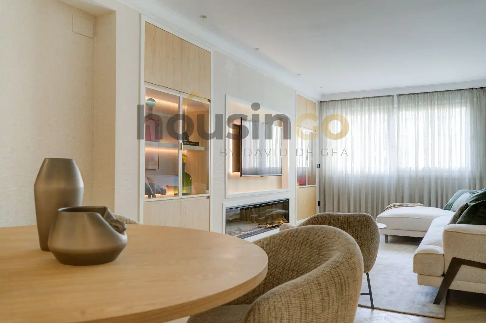 Sala de estar de Piso en venta en Madrid con Aire acondicionado, Calefacción y Parquet