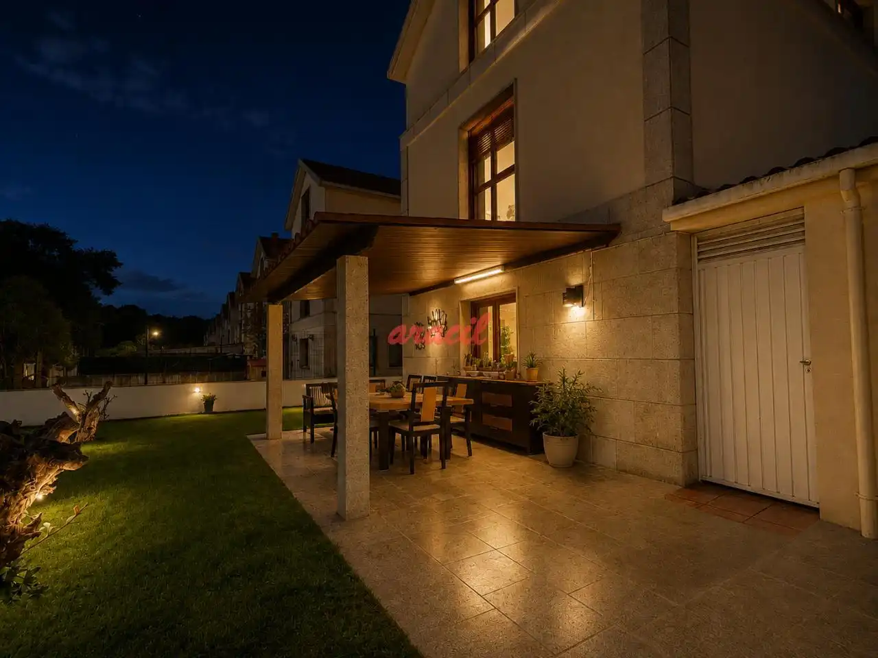Terraza de Casa o chalet en venta en O Pereiro de Aguiar  con Calefacción, Jardín privado y Trastero