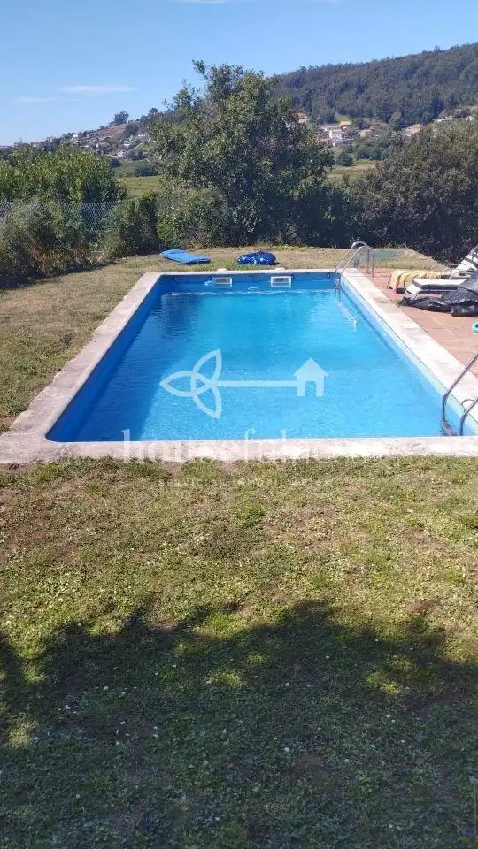 Swimming pool of Country homes for sale in Ferrol  with Heating, Private garden and Swimming Pool