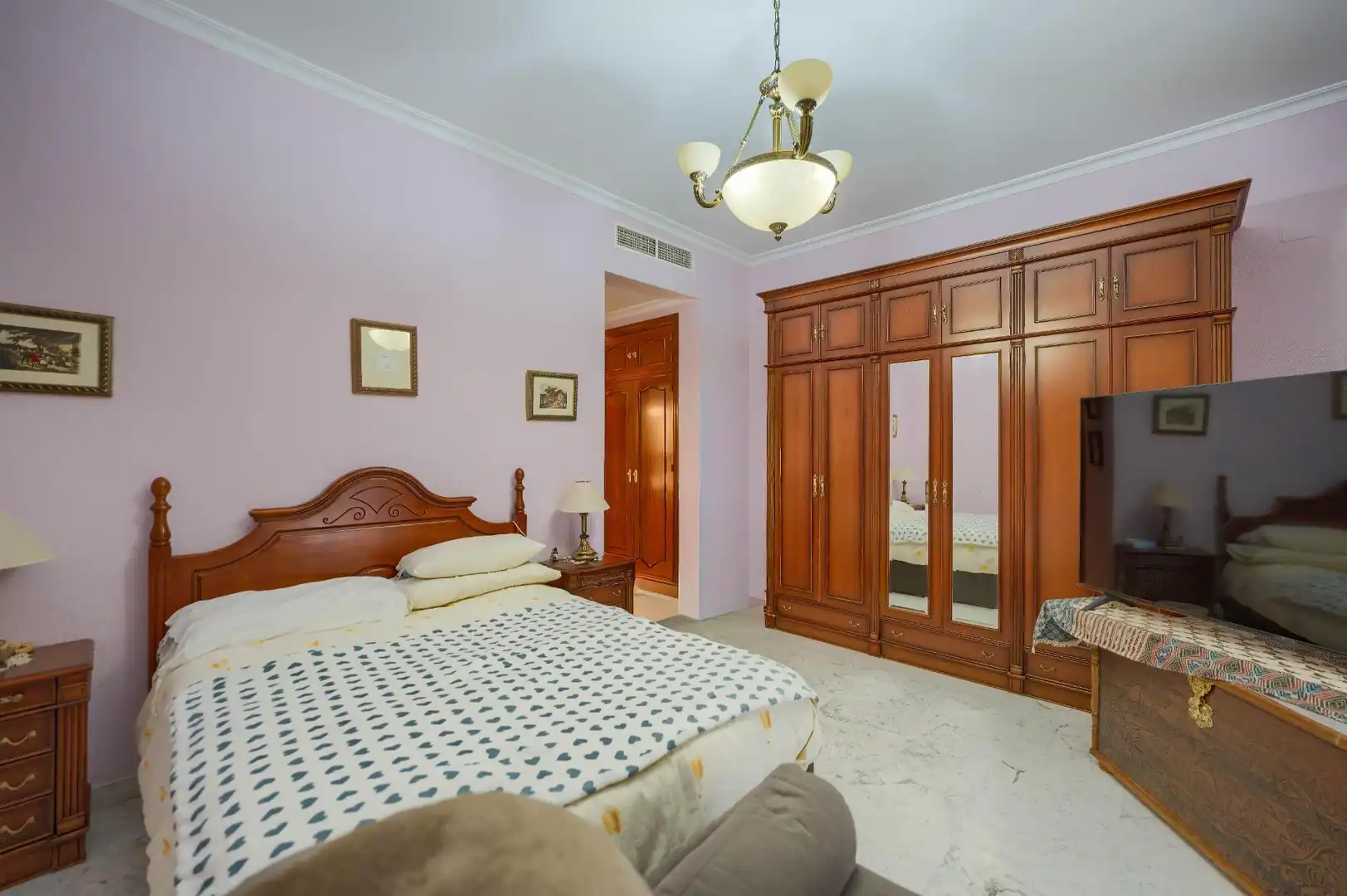 Bedroom of Houses for sale in Espartinas  with Air Conditioner, Private garden and Terrace