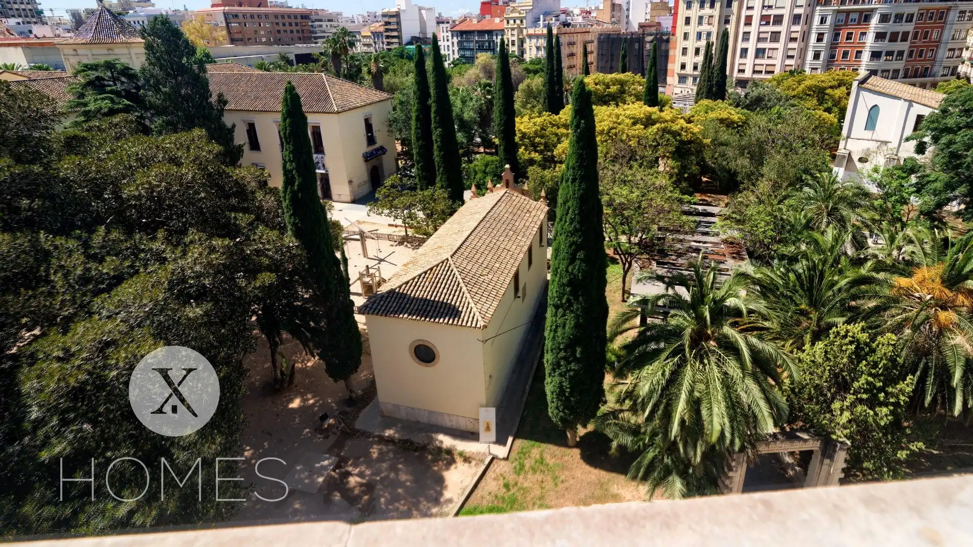 Außenansicht von Maisonette zur Miete in Valencia mit Klimaanlage, Heizung und Möbliert