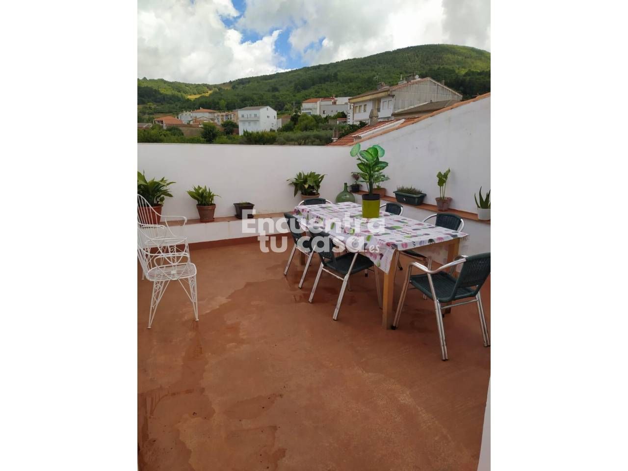 Terrace of House or chalet for sale in Villamiel  with Air Conditioner, Terrace and Furnished
