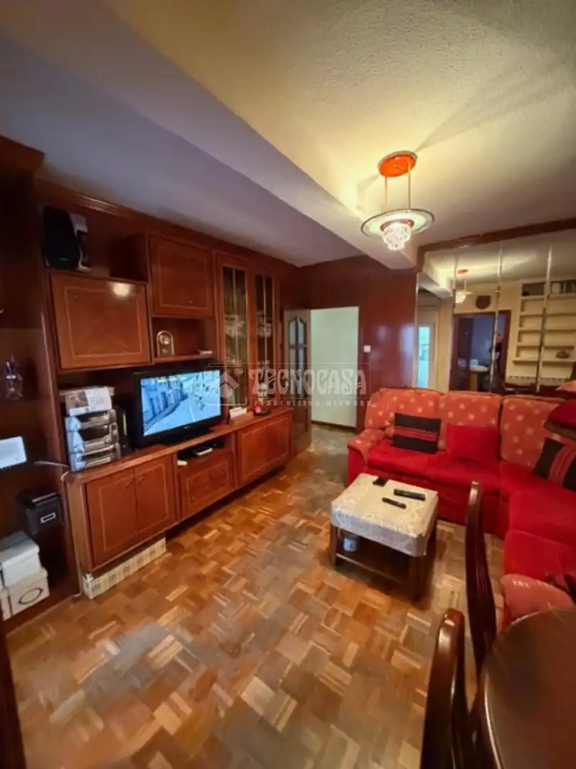 Wohnzimmer von Wohnung zum Verkauf in Madrid mit Klimaanlage, Heizung und Terrasse