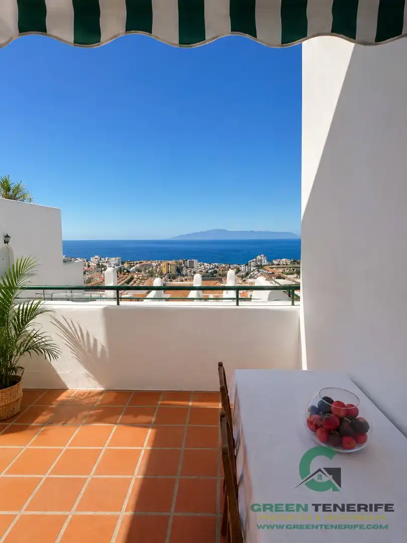 Exterior view of Flat for sale in Adeje  with Terrace, Swimming Pool and Balcony