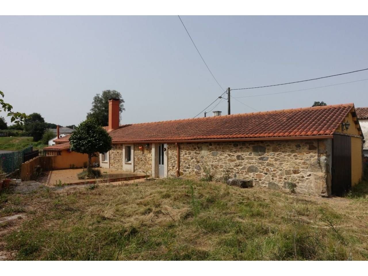 Exterior view of House or chalet for sale in Vilasantar  with Heating, Private garden and Furnished