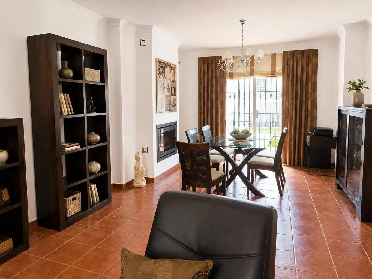 Dining room of Houses for sale in Marbella  with Air Conditioner, Terrace and Storage room