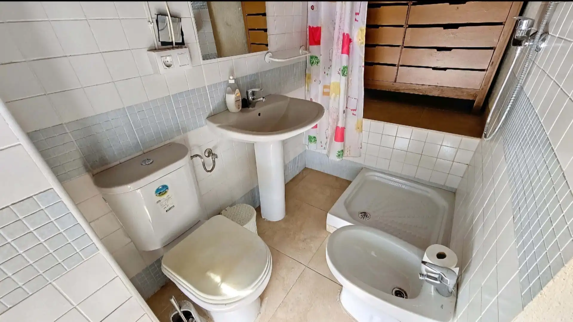 Baño de Finca rústica en venta en Laujar de Andarax con Aire acondicionado, Calefacción y Terraza
