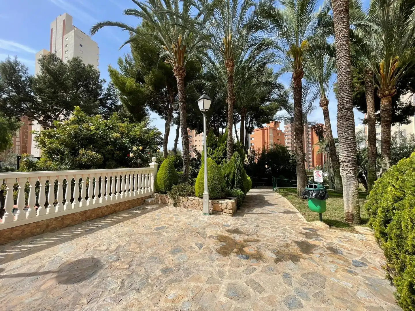 Garten von Wohnungen zum Verkauf in Benidorm mit Gemeinschaftspool