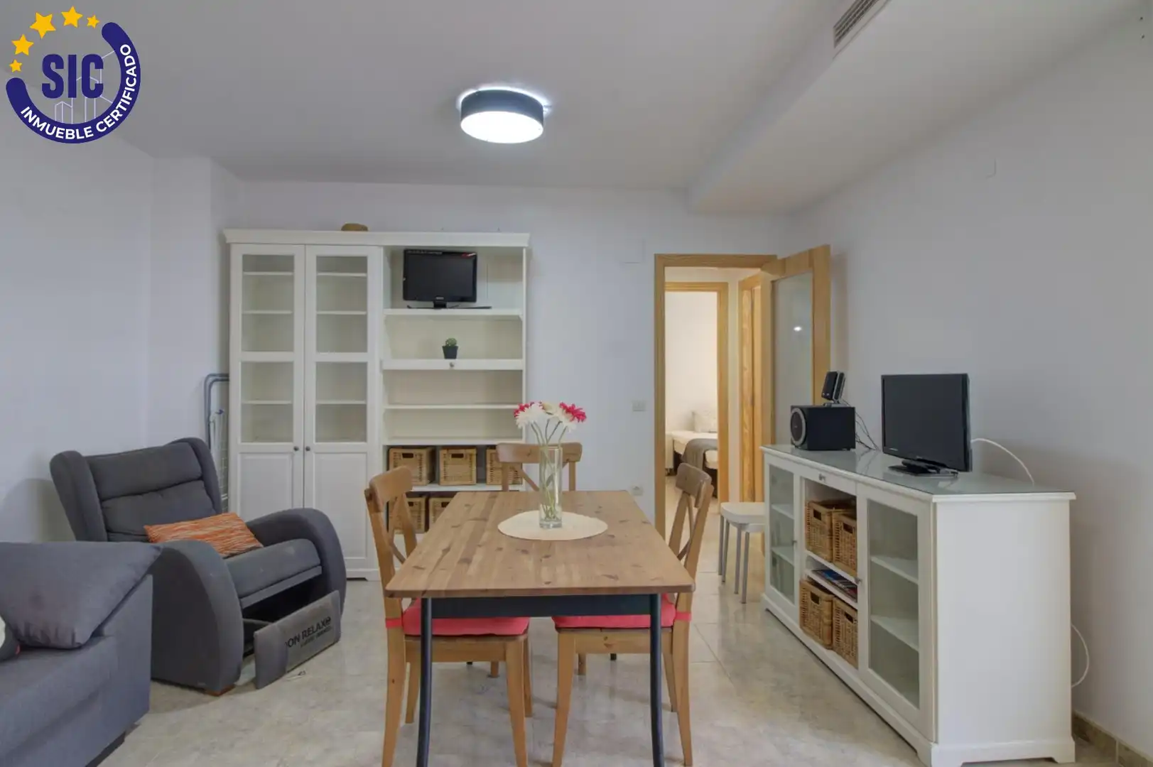Living room of Apartments for sale in Moncofa  with Private garden, Terrace and Furnished