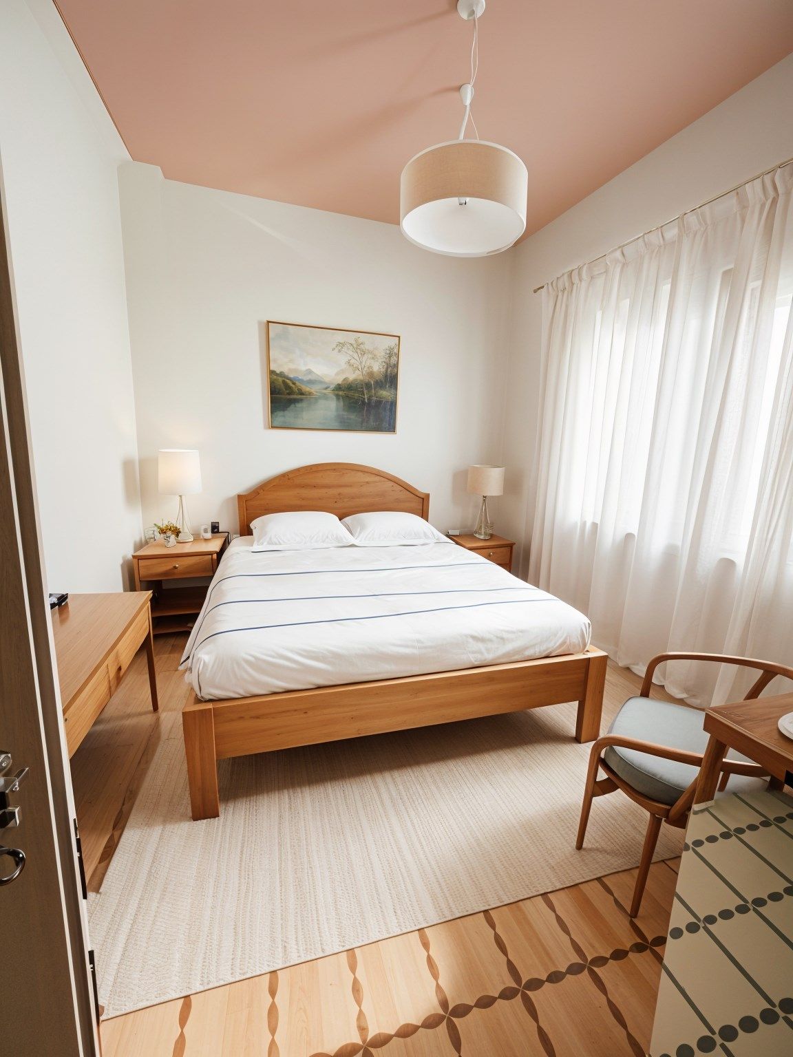 Bedroom of Flat for sale in Girona Capital  with Heating and Storage room