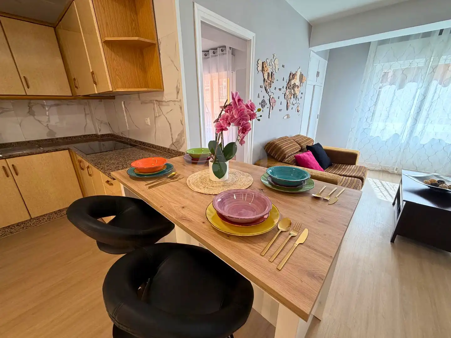 Cocina de Piso en venta en Elda con Terraza