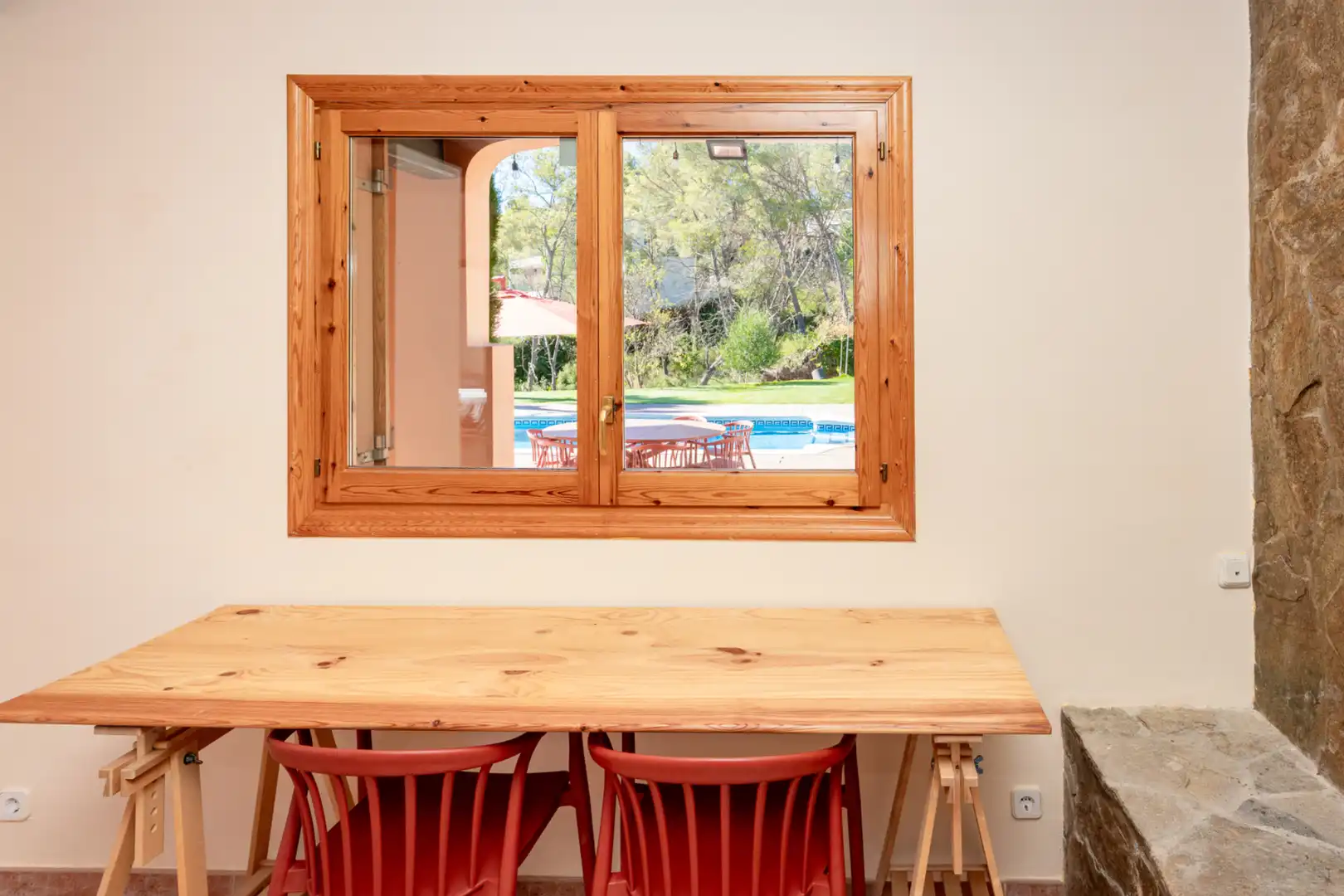 Comedor de Casa o chalet en venta en Olivella con Aire acondicionado, Calefacción y Jardín privado