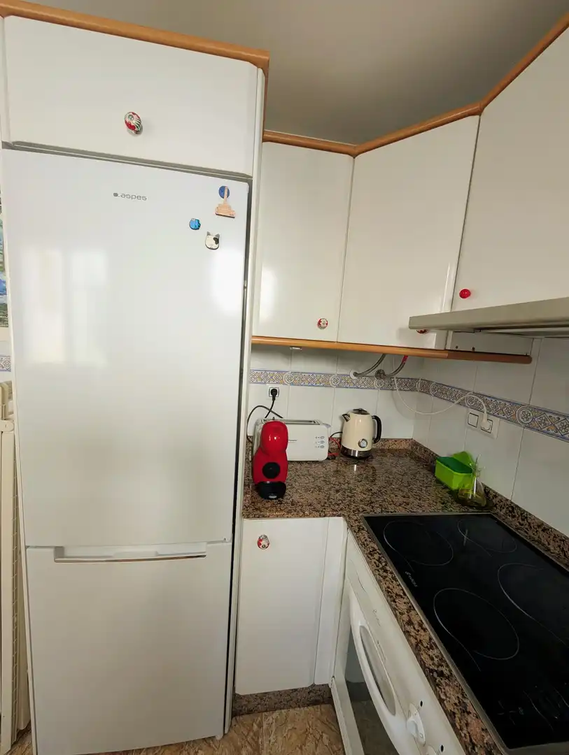 Cuina de Apartament de lloguer en Cartagena amb Aire condicionat i Terrassa