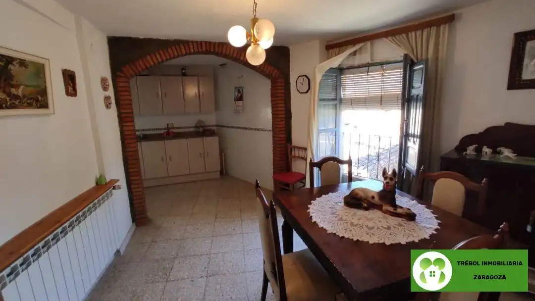 Cocina de Casa o chalet en venta en Escatrón con Aire acondicionado, Calefacción y Terraza