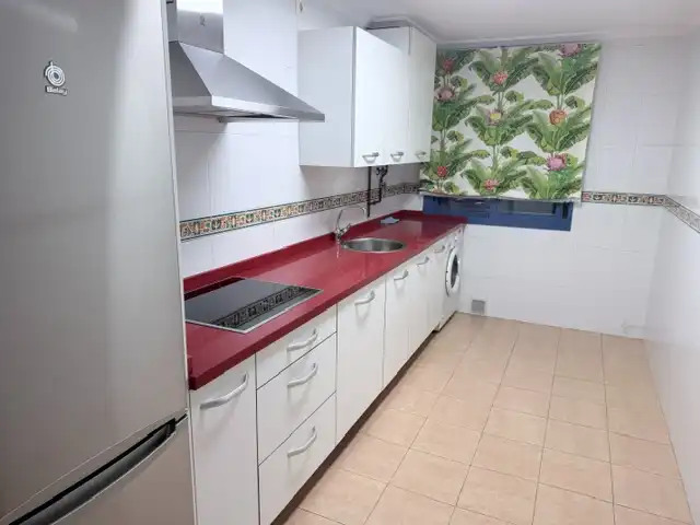 Kitchen of Flat for rent in Huelva  with Air Conditioner, Heating and Furnished