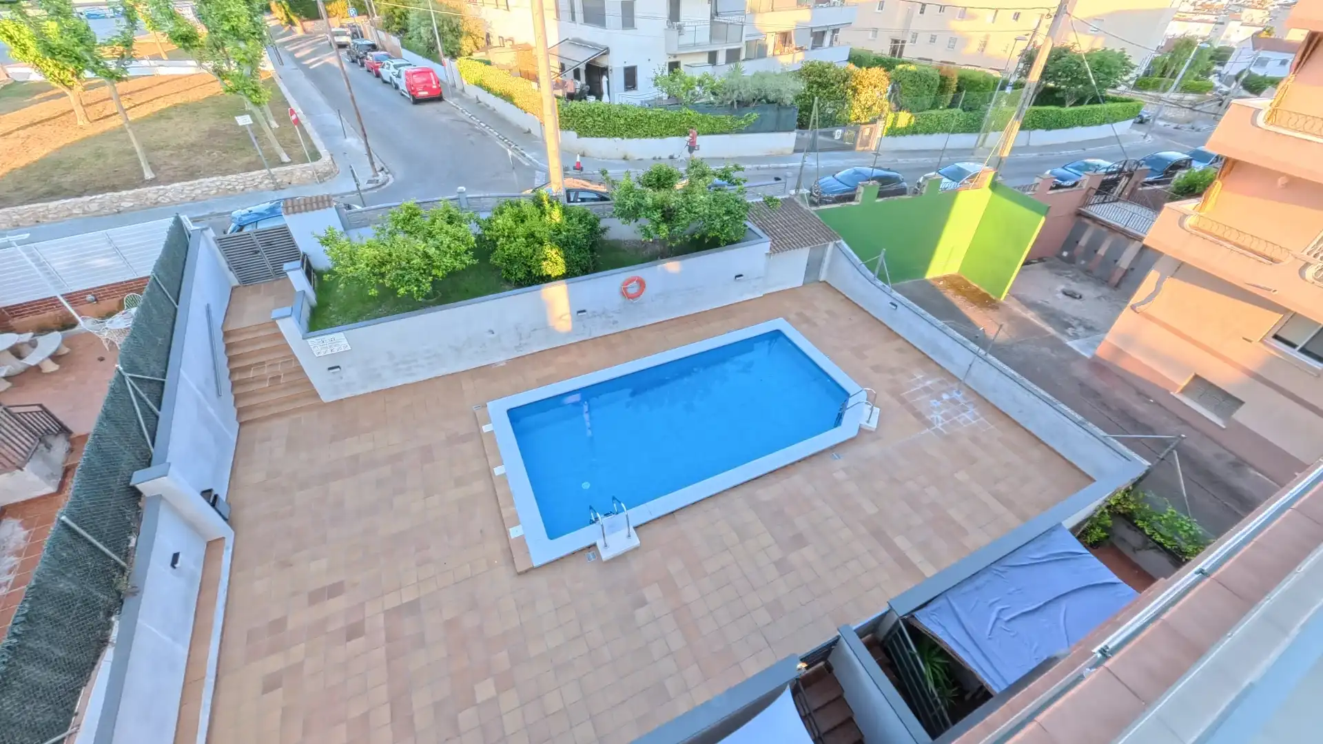 Piscina de Ático en venta en Cunit con Aire acondicionado, Parquet y Terraza