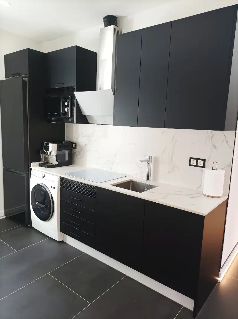 Küche von Wohnung zum Verkauf in Madrid mit Klimaanlage, Heizung und Terrasse