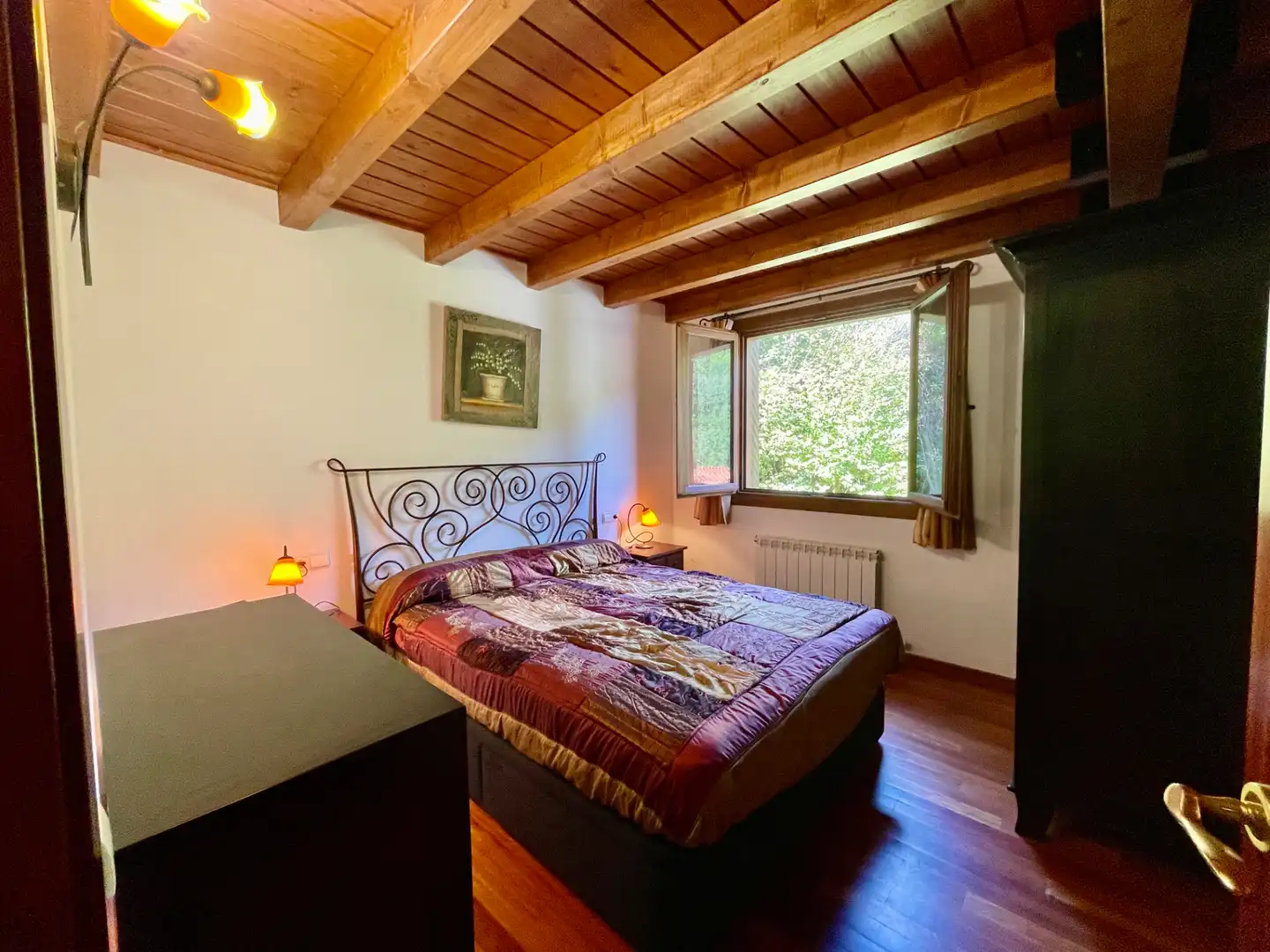 Bedroom of Duplexes for sale in Setcases  with Heating, Parquet flooring and Furnished