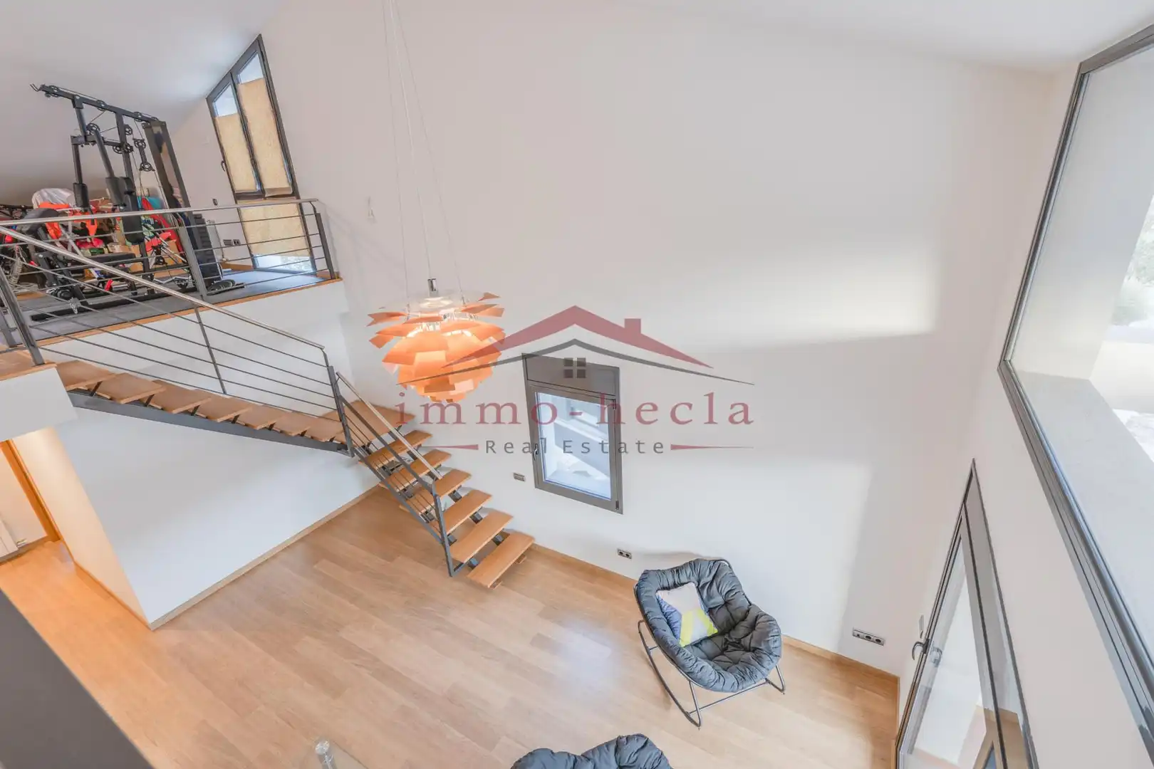 Sala de estar de Dúplex en venta en Castellolí con Calefacción, Terraza y Horno