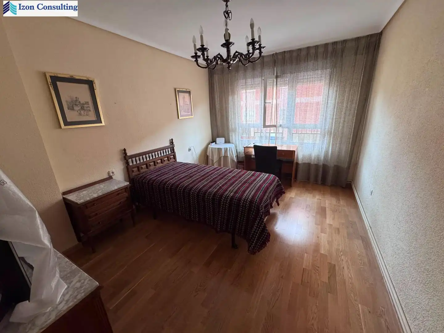Bedroom of Flat for rent in Albacete  with Heating and Furnished
