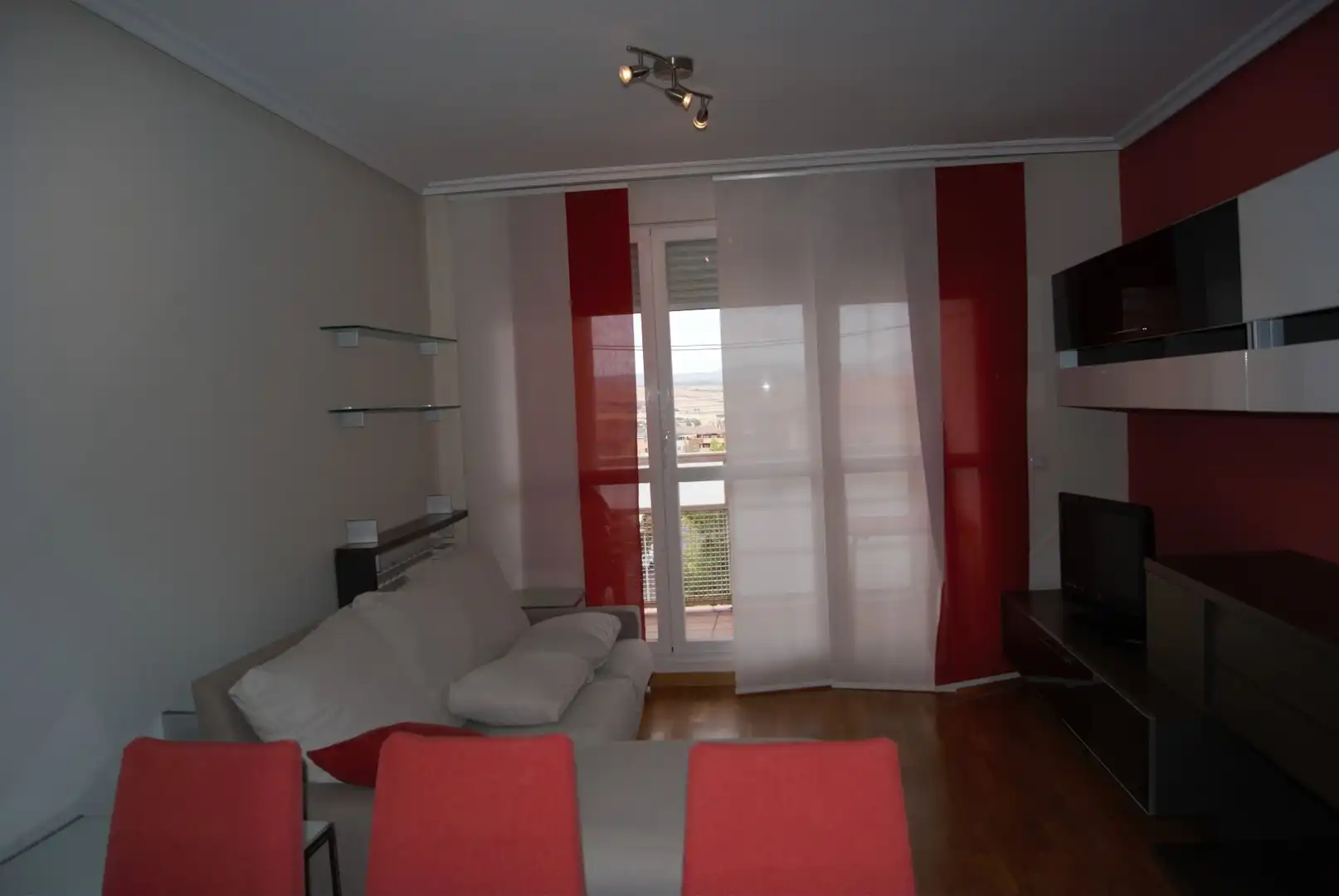Sala de estar de Piso de alquiler en Ávila con Calefacción y Amueblado