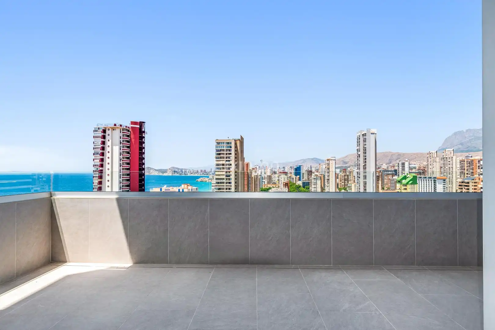 Terrace of Flat for sale in Benidorm  with Air Conditioner, Heating and Private garden