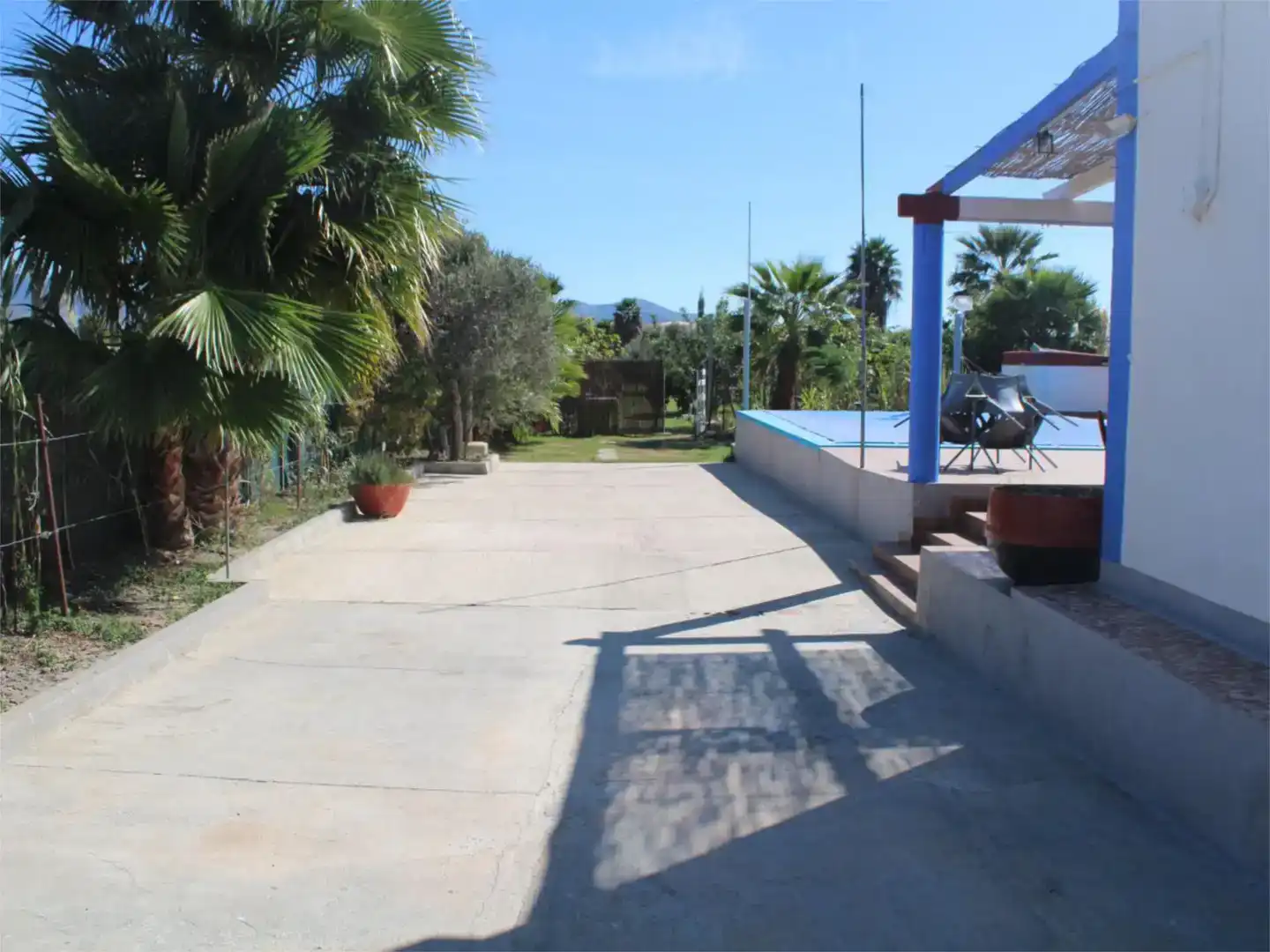 Piscina de Finca rústica de lloguer en Motril amb Jardí privat, Piscina i Moblat