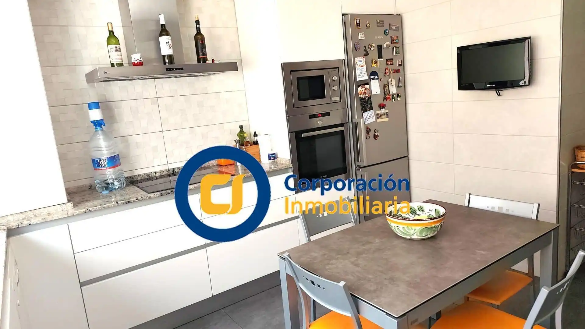 Küche von Wohnung zum Verkauf in Lorca mit Klimaanlage, Möbliert und Balkon