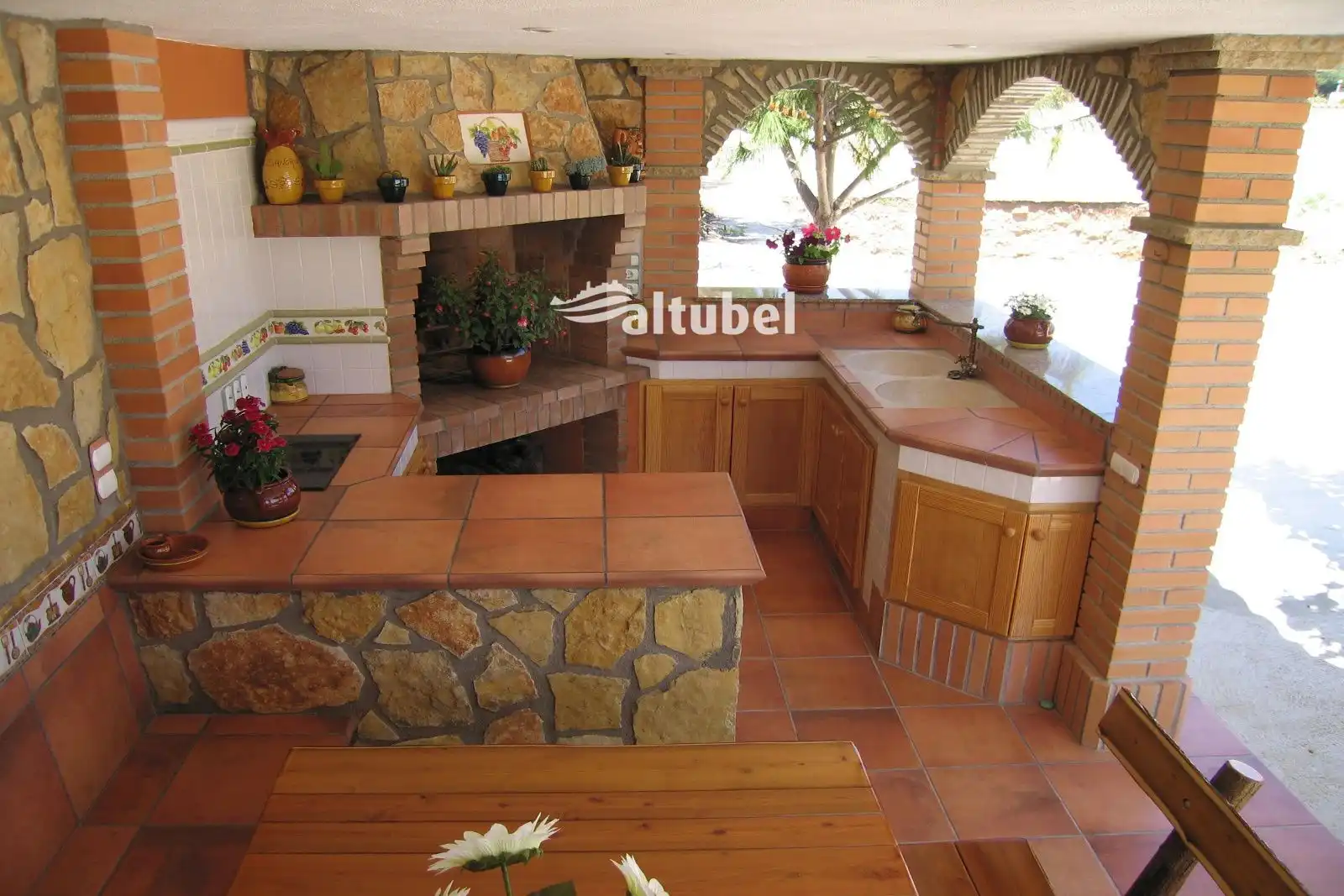 Cocina de Casa o chalet en venta en Benicarló con Terraza y Piscina