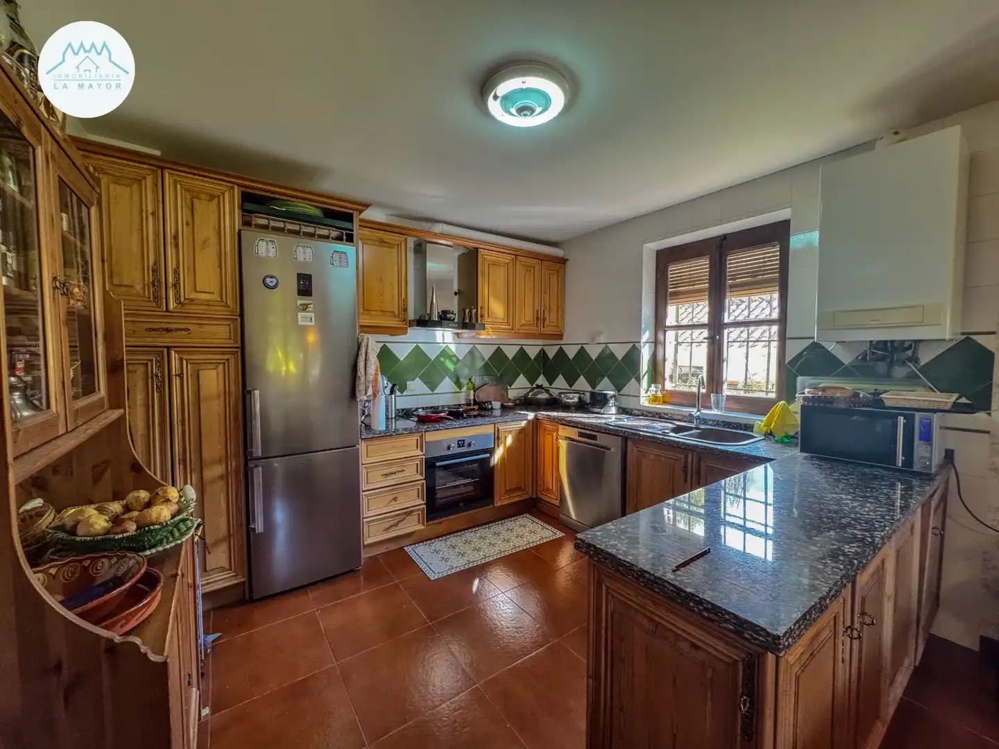 Cocina de Casa o chalet en venta en Piedrabuena con Calefacción, Jardín privado y Terraza