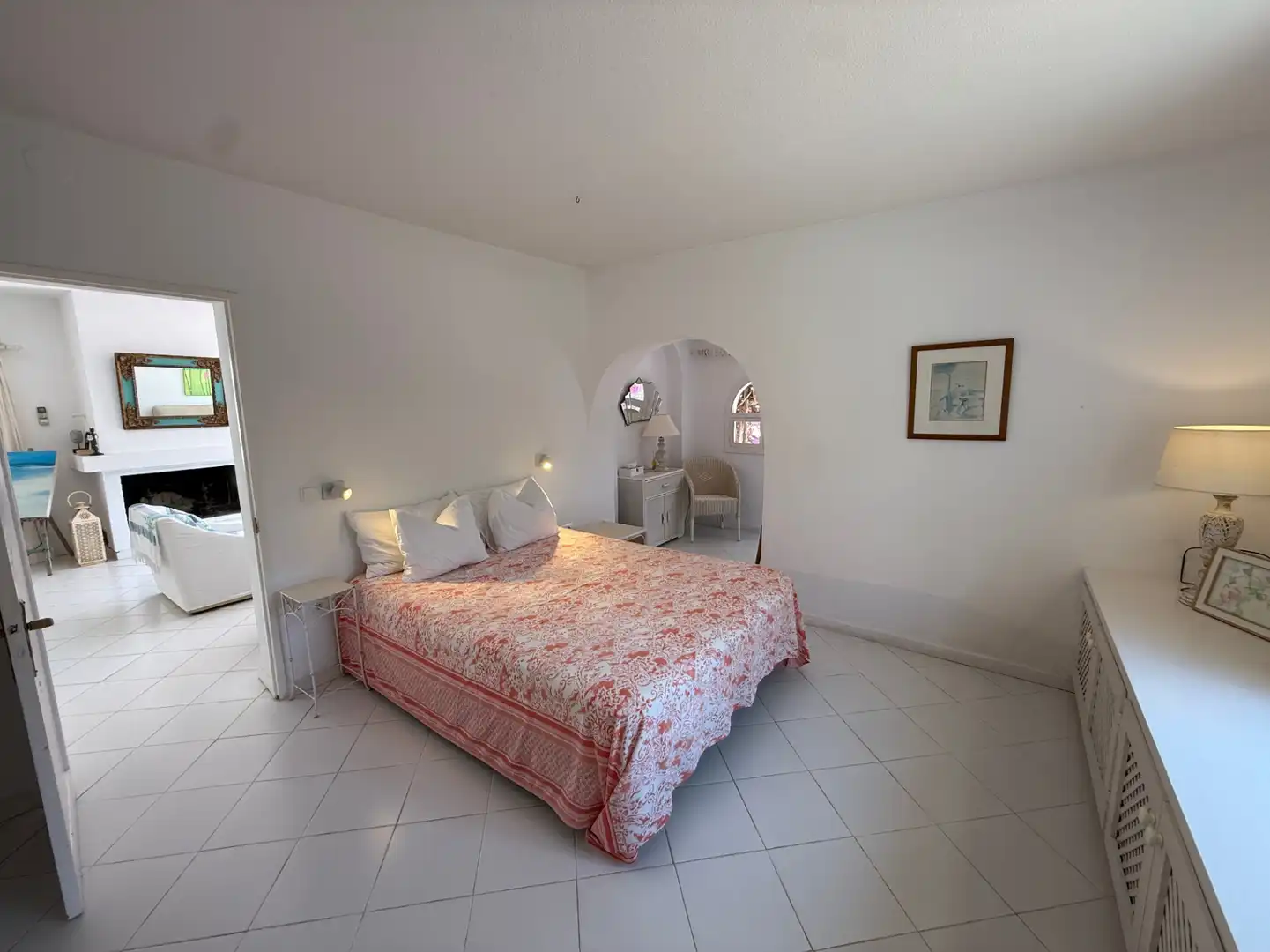 Bedroom of Houses for sale in Santa Eulària des Riu  with Air Conditioner, Heating and Terrace